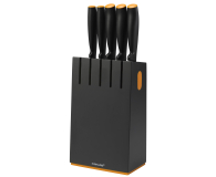 Fiskars Zestaw Noży w czarnym bloku 5szt 1014190 - 441814 - zdjęcie 1